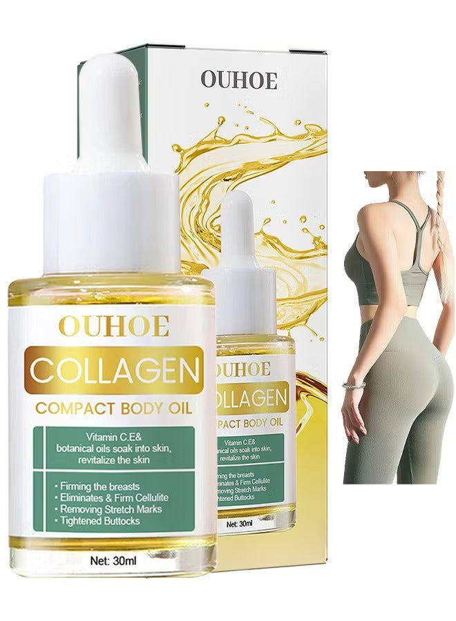 Collagen Lifting Body Oil, Beauty Women Tight Skin