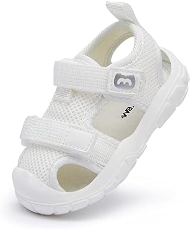 BMCiTYBM Baby Boy Girl Closed Toe Summer Sandals Lightweight Shoes Infant Non-Slip First Walking Sneakers 6 9 12 18 24 Months