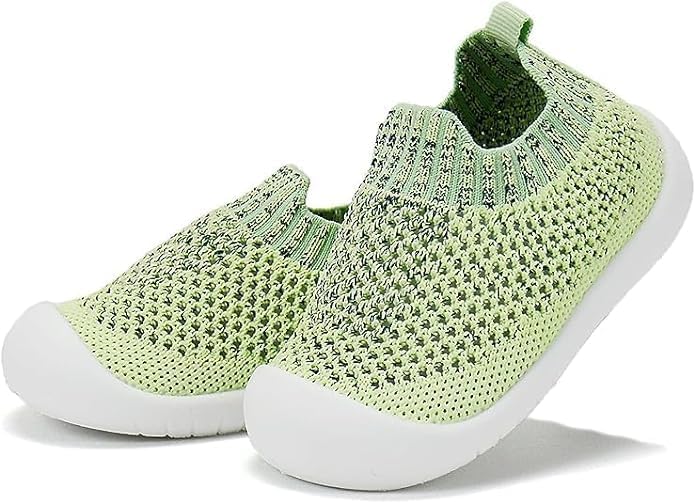 Baby Breathable Mesh Shoes Toddler Boys Girls Non Slip Walking Sneakers Infant Lightweight First Walkers Shoes, 12-18 Months