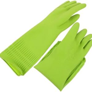 FOMIYES 2 Pairs Dishwashing Gloves Kitchen Accessory Dish Gloves Large Dishwasher Gloves Kitchen Gloves Dishwashing Supplies Hand Gloves for Washing Dishes Long Gloves for Cleaning