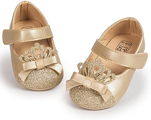 HsdsBebe Baby Girls Mary Jane Shoes Heart Hollow Out Ballet Flats Toddler First Walkers Infant Princess Bow Moccasins Crib Shoes