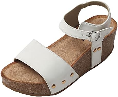 JOMIX Sandals Women Summer Sandals Platform Women Comfortable Sandals with Wedge Beach Sea Pool Breathable High Dress Sandals Elegant