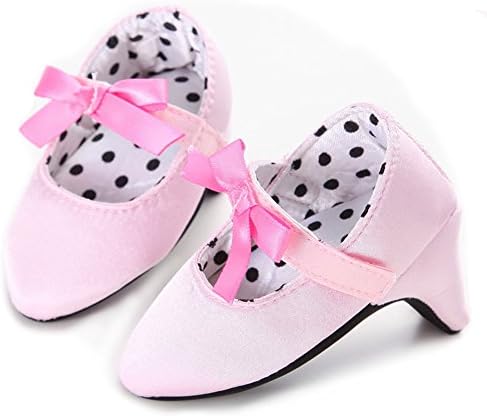 Newborn Baby Girls Shoes Bowknot Soft Sole Crib Shoes First Walkers