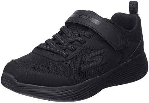 Skechers Boys Go Run 400 V2 Krozor Shoes, Color Black/Black, Size 31 EU