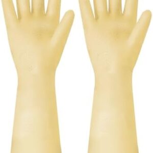YIGOYIHU Reusable Kitchen Dishwashing Gloves | Rubber Household Cleaning Gloves, Flexible and Durable & Non-slip ruber Gloves
