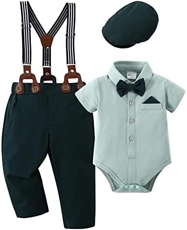 WESIDOM baby-boys Zm13 baby boy easter outfit