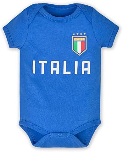 BKD Italian Newborn Infant Baby Clothes Outfits Boys Girls Unique Soccer Bodysuits Onesie Italian Soccer infant Creeper