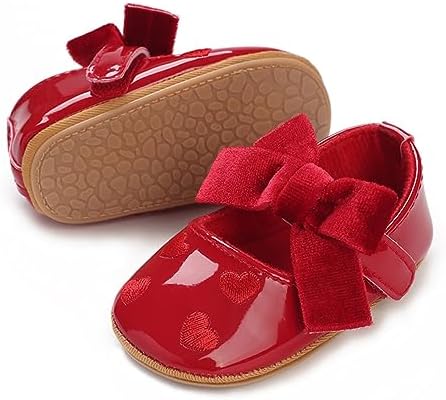 COSANKIM Unisex Newborn Baby Booties Non-Slip Sole Soft Fleece Toddler Boy Girl Slipper Winter Warm First Walker Crib Shoes