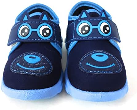 Coolz Kids Chu-Chu Sound Musical First Walking Shoes Star-4 for Baby Boys and Baby Girls for 9-24 Months