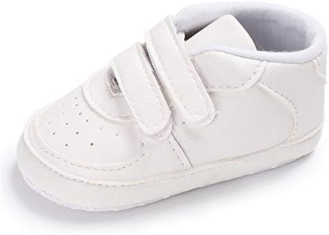 Csfry Newborn Baby Boys' Premium Soft Sole Infant Prewalker Toddler Sneaker Shoes