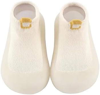 FABRST Baby First-Walking Sock Shoes Toddler Boys Girls Non-Skid Floor Slipper Infants Cotton Breathable Lightwewight Non-Slip Shoes