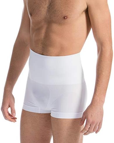 FarmaCell 402 Men's shaping control boxer briefs with waist girdle