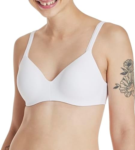 Hanes Ultimate Women's T-Shirt Bra Soft Foam Wirefree