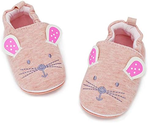 LAFEGEN Baby Boy Girl Walking Shoes Non Slip Soft Sole Infant Toddler Slipper Newborn Moccasins First Walker House Crib Sneaker Shoes