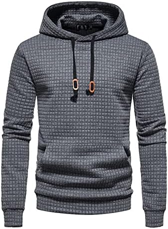 Mens Fashion Hoodies Sweatshirt Casual - Long Sleeve Hooded Sweaters Pullover Winter Clothes for Men