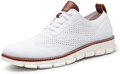 Men's Oxford Dress Shoes Casual Mesh Walking Shoes Comfortable Sneakers