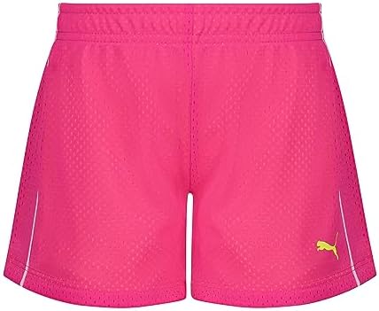 PUMA Girls' Active Double Mesh Short