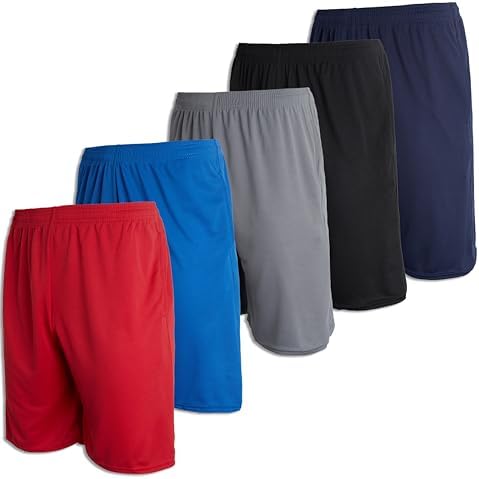 Real Essentials mens Re Men's Mesh Shorts Shorts