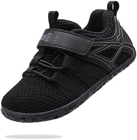 Scurtain Toddler Boys Girls Shoes Little Kids Barefoot Walking Shoes Lightweight Mesh Tennis Sneakers