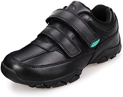 UOVO Boys School Shoes Uniform Black Dress Shoes for Kids(Little Boys/Big Boys)