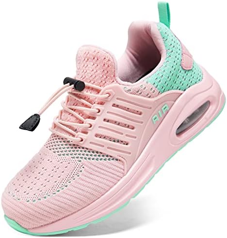 Ugmikdo Kids Shoes Boys Girls Running Tennis Shoes Air Shoes Breathable Lightweight Fashion Sneakers for Sports Athletic Gym Walking