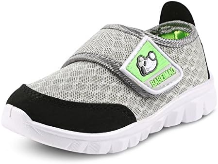 XIPAI Toddler Kid's Cute Casual Lightweight Walking Athletic Shoes Boys and Girls Mesh Strap Sneakers