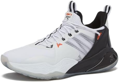 AND1 Attack 3.0 Mens Basketball Shoes Men, Court Sneakers for Men or Women, Sizes 7 to 16 - Black, Blue, Red, Silver, or Green