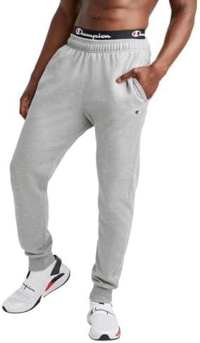 Champion Men's Powerblend Sweats Retro Jogger Pants