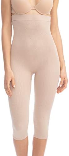 FarmaCell 123 Women's high-waisted anti-cellulite micromassage capri leggings