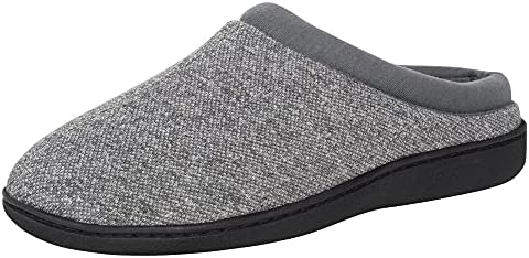 Hanes Men's Slippers House Shoes Moccasin Comfort Memory Foam Indoor Outdoor Fresh Iq