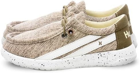 Hurley Melky Canvas Shoes for Boys & Girls - Lace Up Loafers