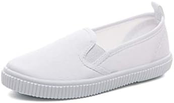 JGKDTX Boy's Girl's Classic Canvas Slip On Fashion Sneaker Skate Tennis Shoes