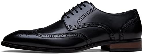 Jousen Men's Dress Shoes Brogue Formal Lace Up Oxfords Shoes