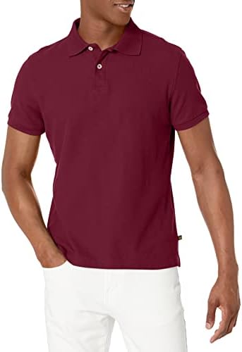 Lee Uniforms Men's Modern Fit Short Sleeve Polo Shirt