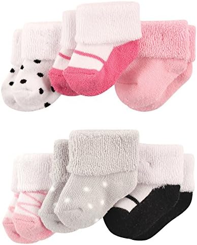 Luvable Friends Unisex Baby Newborn and Baby Socks Set