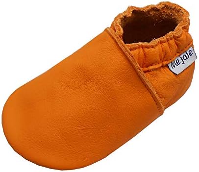 Mejale Baby Leather Shoes Infant Toddler Soft Sole Moccasins Shoes Boys Girls Pre-Walkers