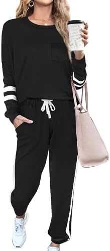 RUBZOOF Sweatsuits for Women Sets 2 Piece Outfits Casual Lounge Sets Two Piece Sweat Suits S-3XL