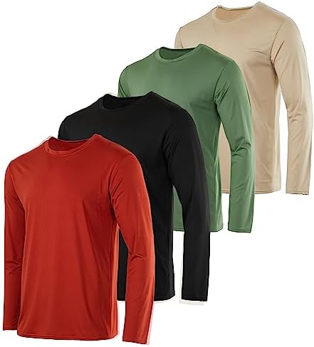 Real Essentials mens Long Sleeve T-Shirt